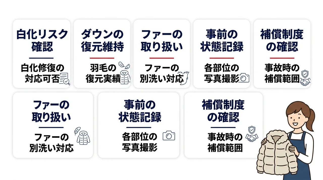 カナダグースをクリーニングに出す前に知るべき失敗回避ポイント