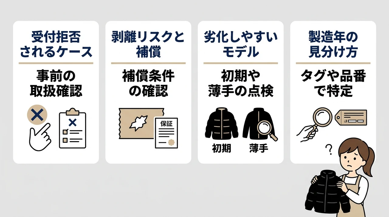 水沢ダウンをクリーニングに出す際の失敗を避ける注意点