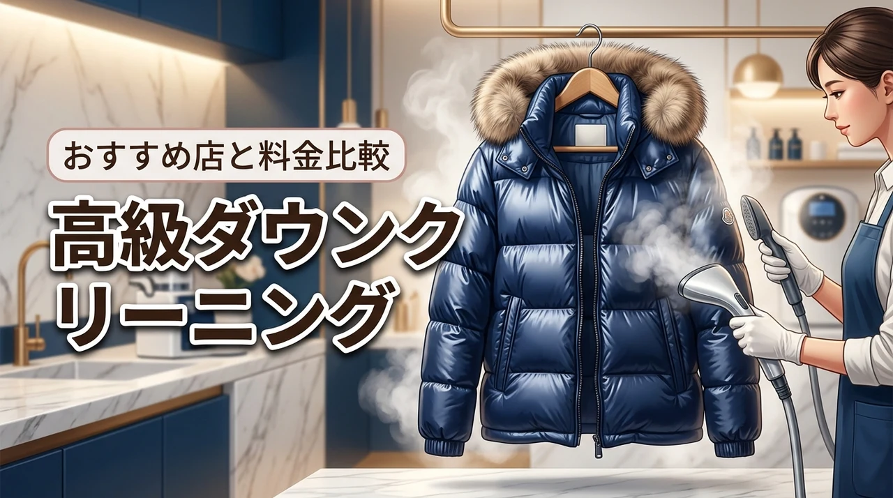 高級ダウンのクリーニングおすすめはどこ？失敗しない専門店の選び方と料金比較