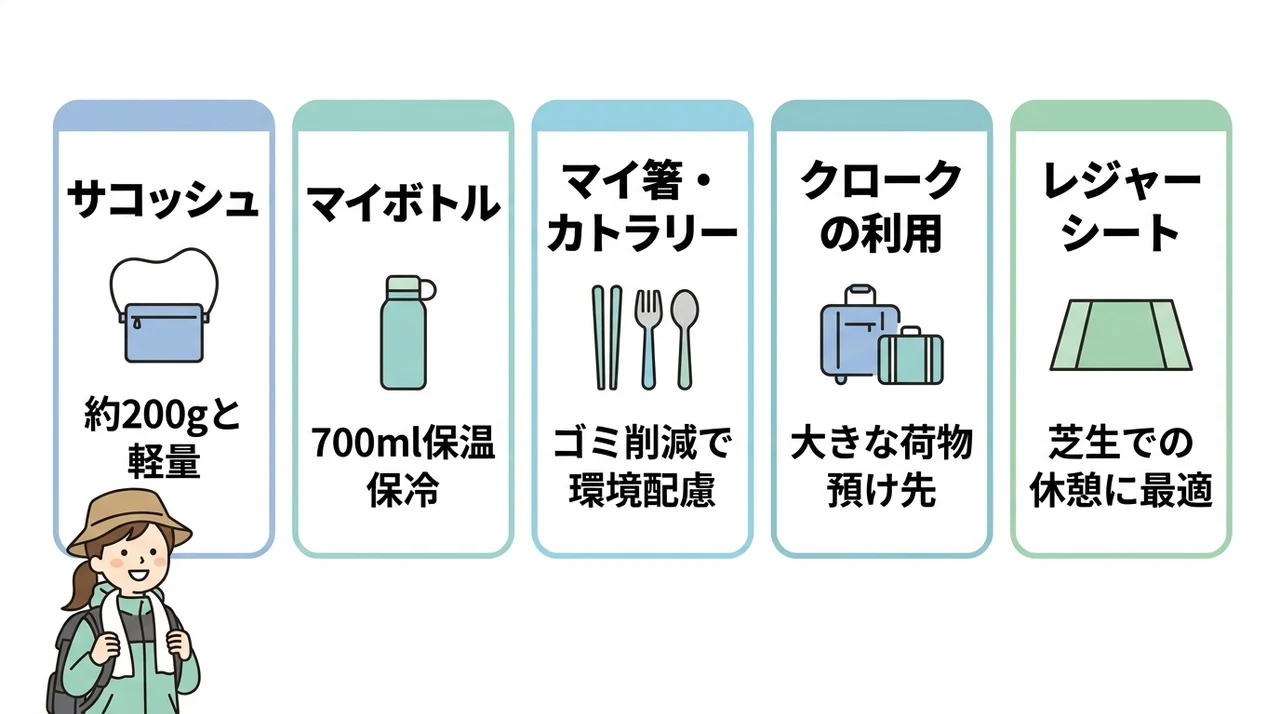 LIVE AZUMAであると便利な持ち物とクローク活用