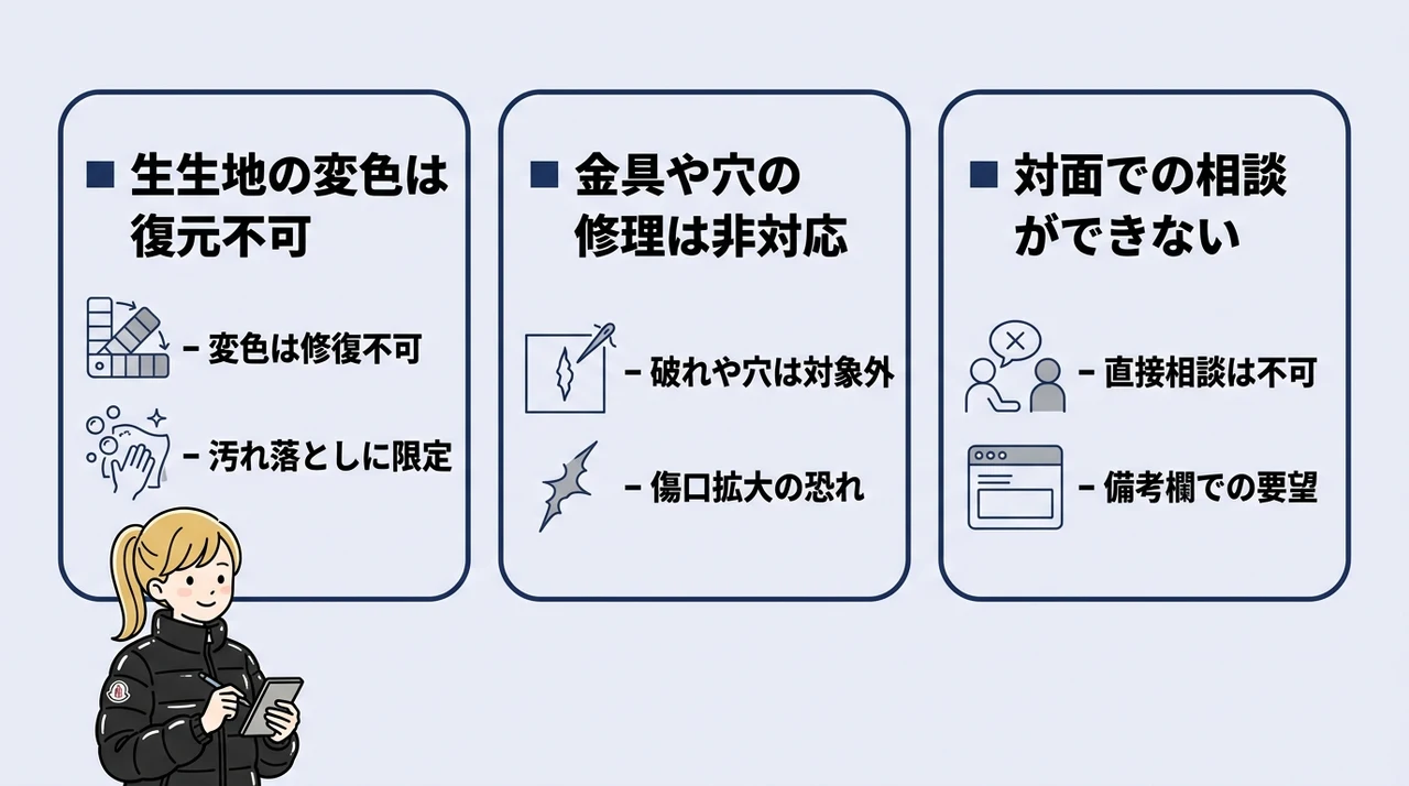 リネットにモンクレールのダウンを出す3つのデメリット