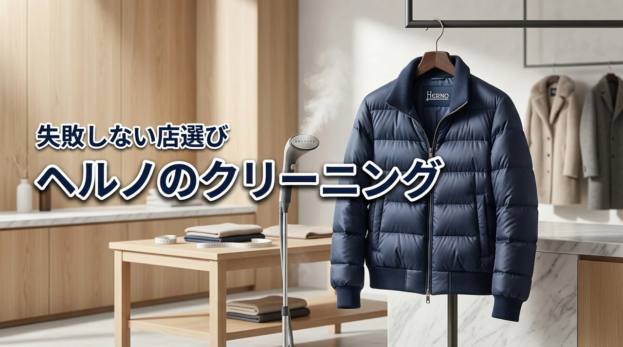 ヘルノのクリーニングはどこが良い?異素材ダウンも失敗しない店の選び方(記事のアイキャッチ画像)