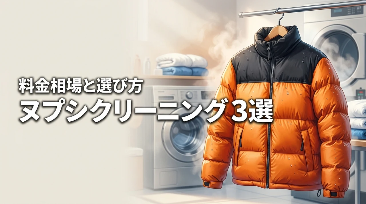 ヌプシのクリーニングにおすすめの業者3選!料金相場や失敗しない店選びのコツ(記事のアイキャッチ画像)