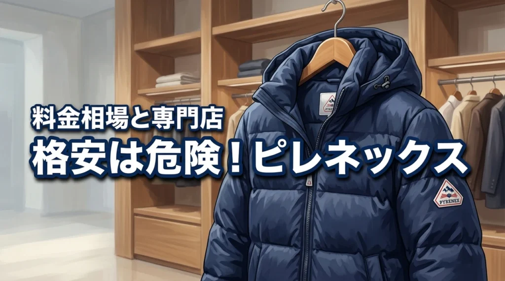 【格安は危険】ピレネックスのクリーニング料金相場とおすすめの専門店を公開（記事のアイキャッチ画像）