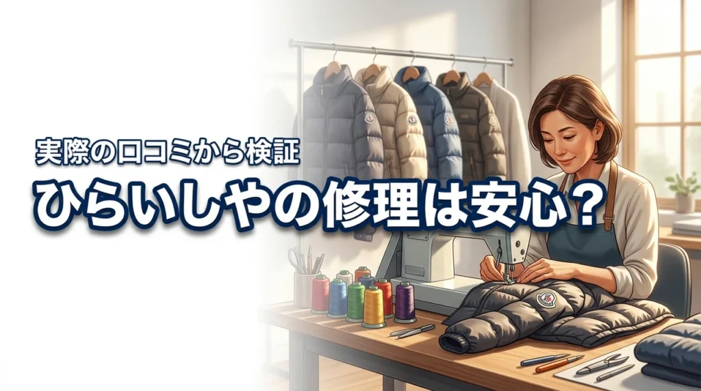 ブランド品の修理をリペアショップひらいしやに任せて大丈夫？実際の口コミから検証（記事のアイキャッチ画像）